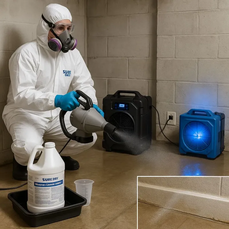 Sanitization and Odor Removal process in Mount Morris, IL