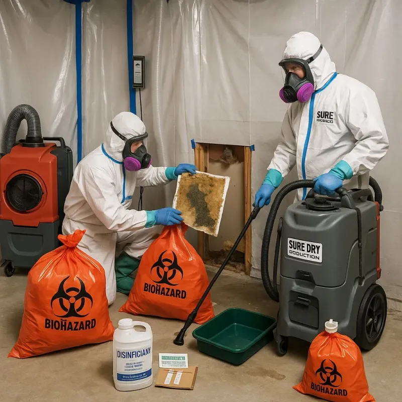 Contaminated Water Handling Protocols process in Mount Morris, IL