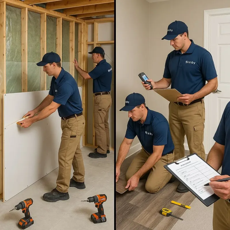 Repairs and Reconstruction process in Mount Morris, IL